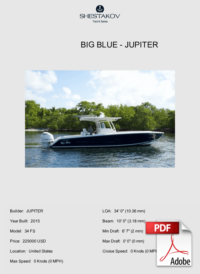 Big Blue - 34 FS - 2015