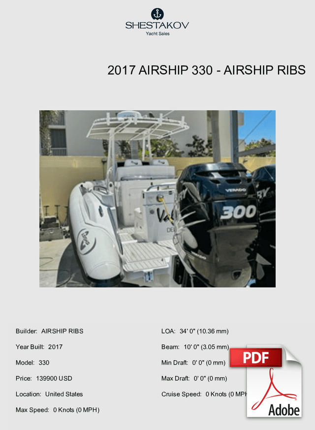 2017 Airship 330 - 330 - 2017