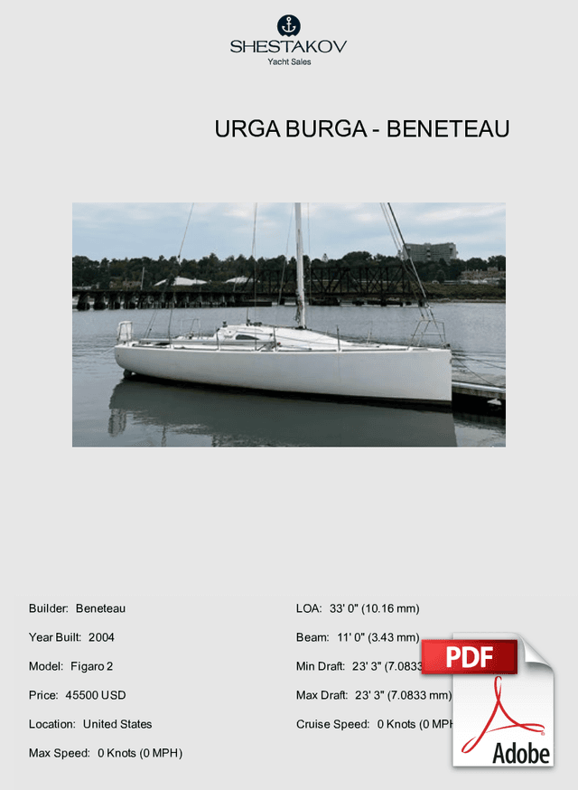 URGA BURGA - Figaro 2 - 2004