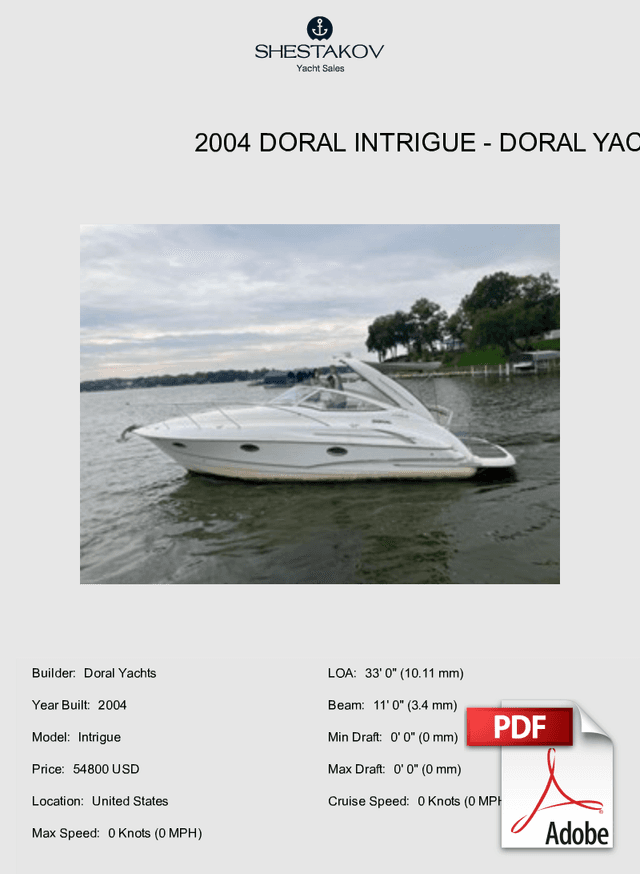 2004 Doral Intrigue - Intrigue - 2004