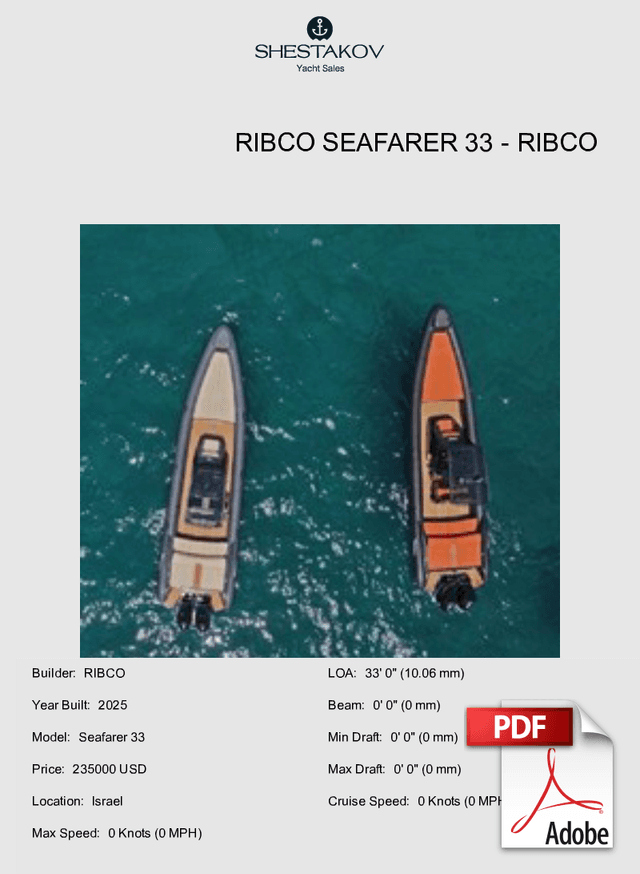  Ribco Seafarer 33 - Seafarer 33 - 2025