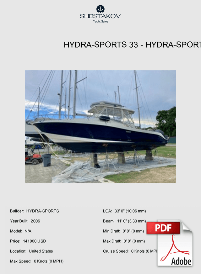 Hydra-Sports 33 - N/A - 2006