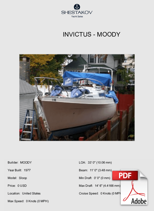 INVICTUS - Sloop - 1977