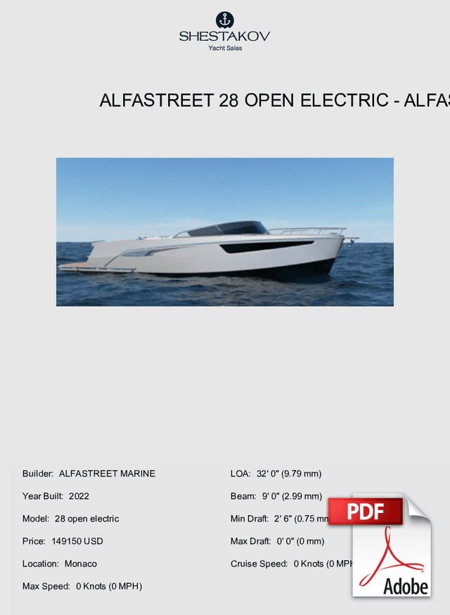 Alfastreet 28 open electric - 28 open electric - 2022