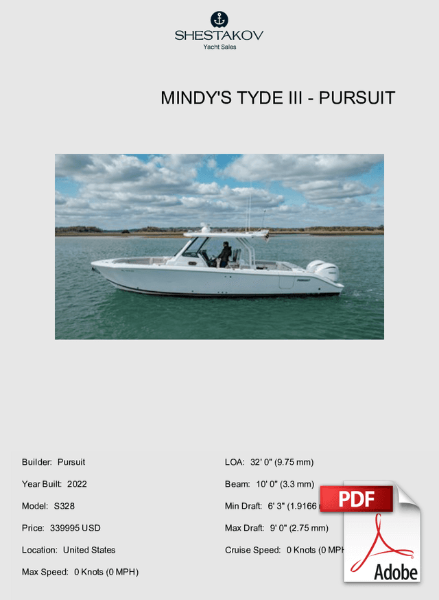 MIndy's Tyde III - S328 - 2022