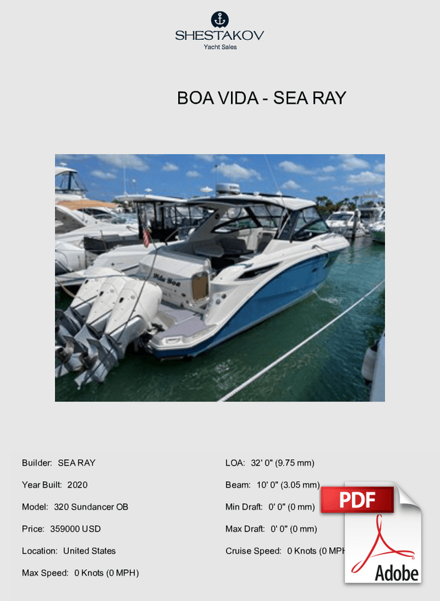 Boa Vida - 320 Sundancer OB - 2021