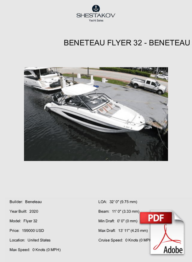 Beneteau Flyer 32 - Flyer 32 - 2020