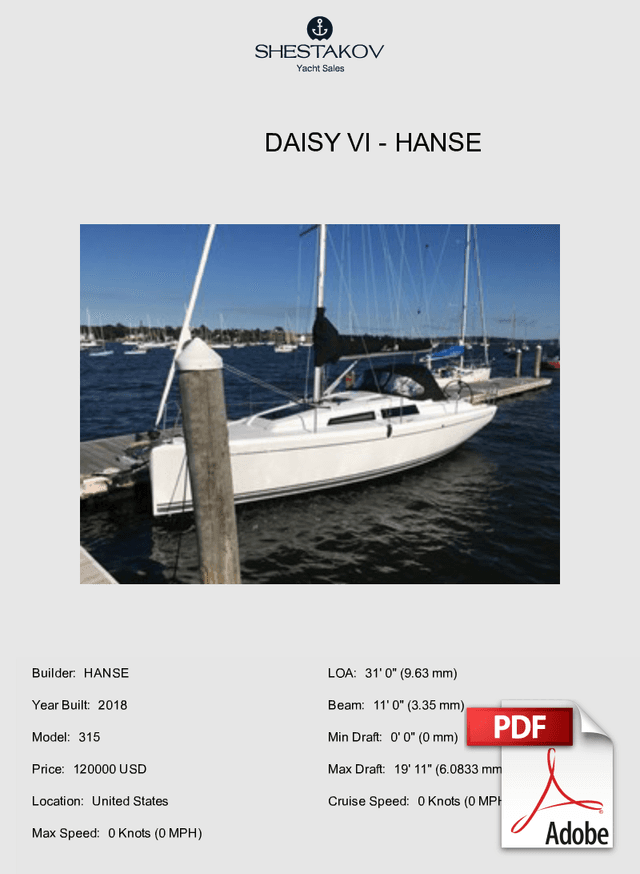 Daisy VI - 315 - 2018