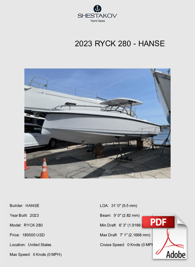 2023 RYCK 280 - RYCK 280 - 2023