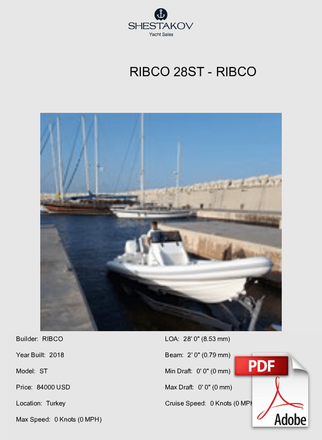 RIBCO 28ST - ST - 2018