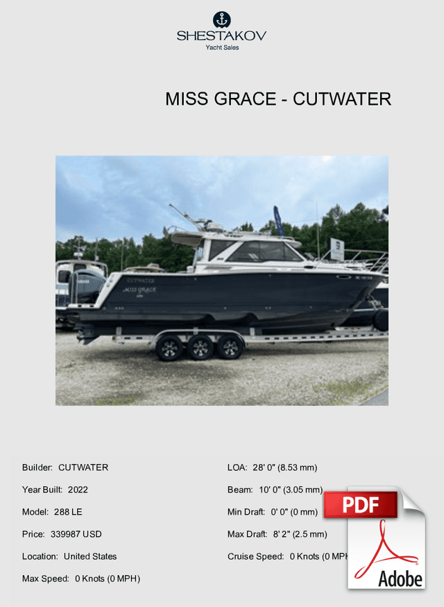 Miss Grace - 288 LE - 2022