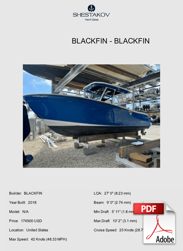 BLACKFIN - N/A - 2018