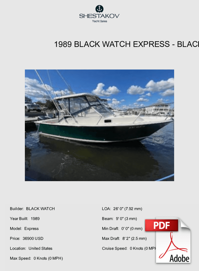 1989 Black Watch Express - Express - 1989