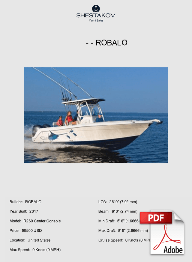 - - R260 Center Console - 2017