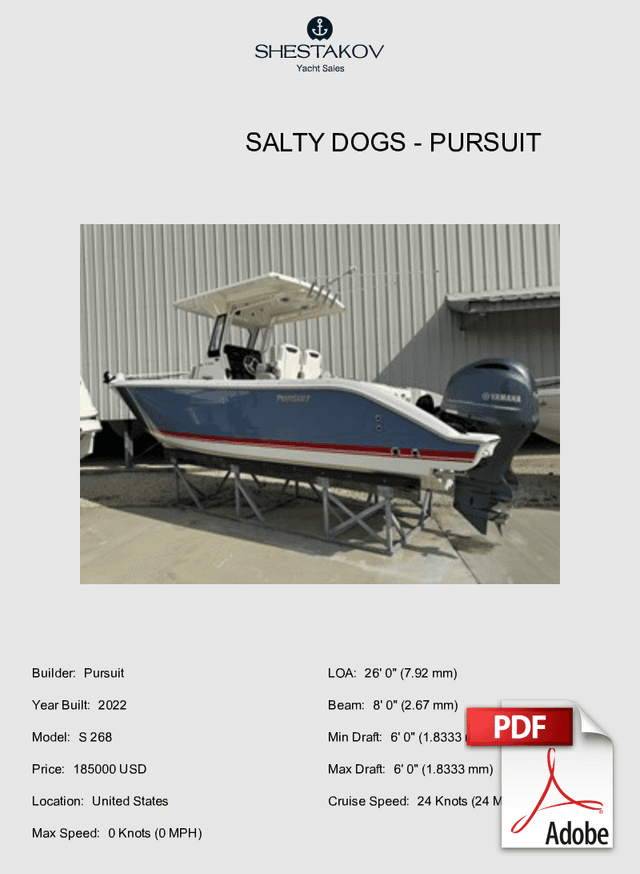 Salty Dogs - S 268 - 2022