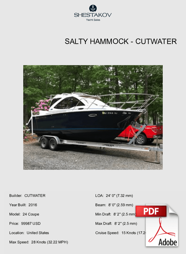 Salty Hammock - 24 Coupe - 2016