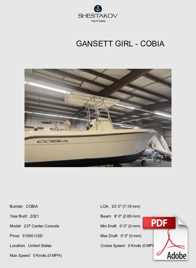 Gansett Girl - 237 Center Console - 2021