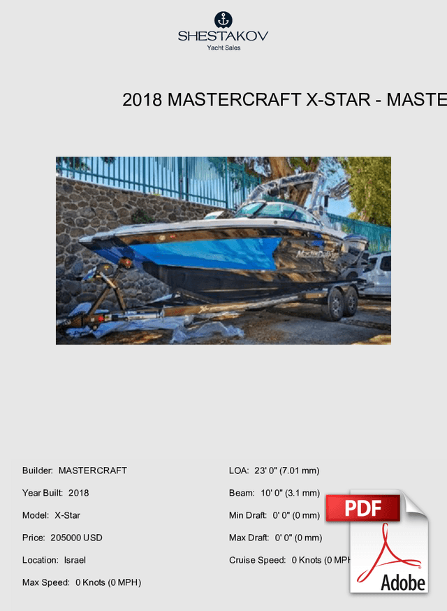 2018 Mastercraft X-Star - X-Star - 2018