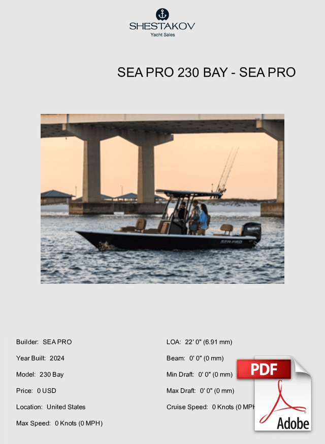 Sea Pro 230 Bay - 230 Bay - 2024