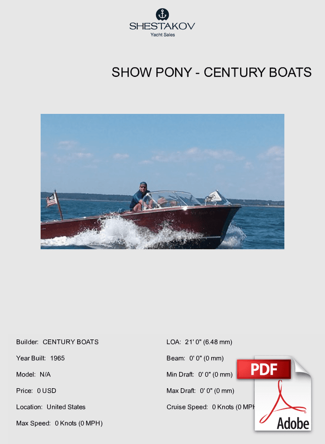 Show Pony - N/A - 1965