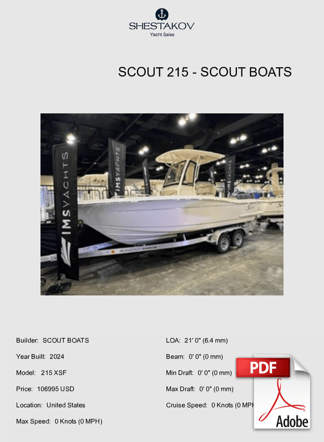 Scout 215 -  215 XSF - 2024