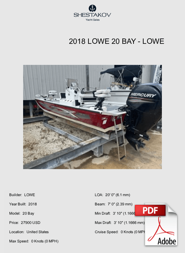 2018 Lowe 20 Bay - 20 Bay - 2018