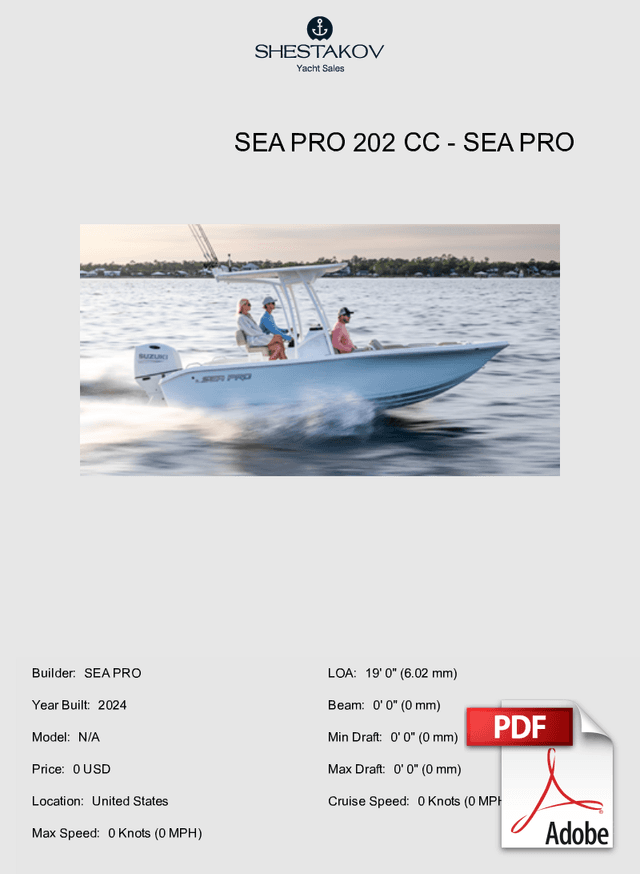 Sea Pro 202 CC - N/A - 2024