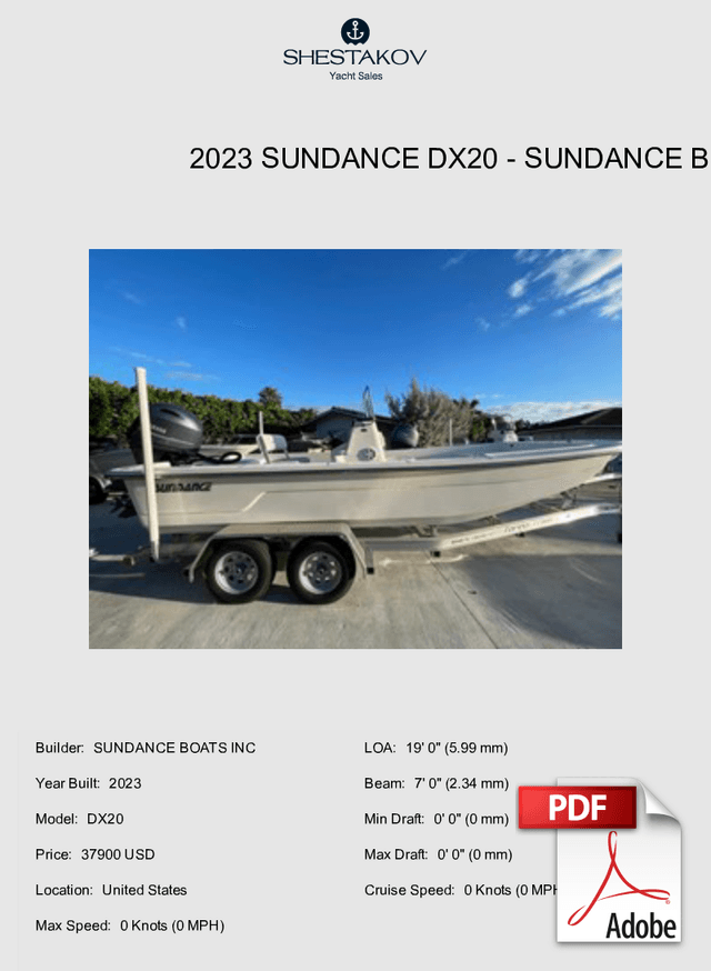 2023 Sundance DX20 - DX20 - 2023