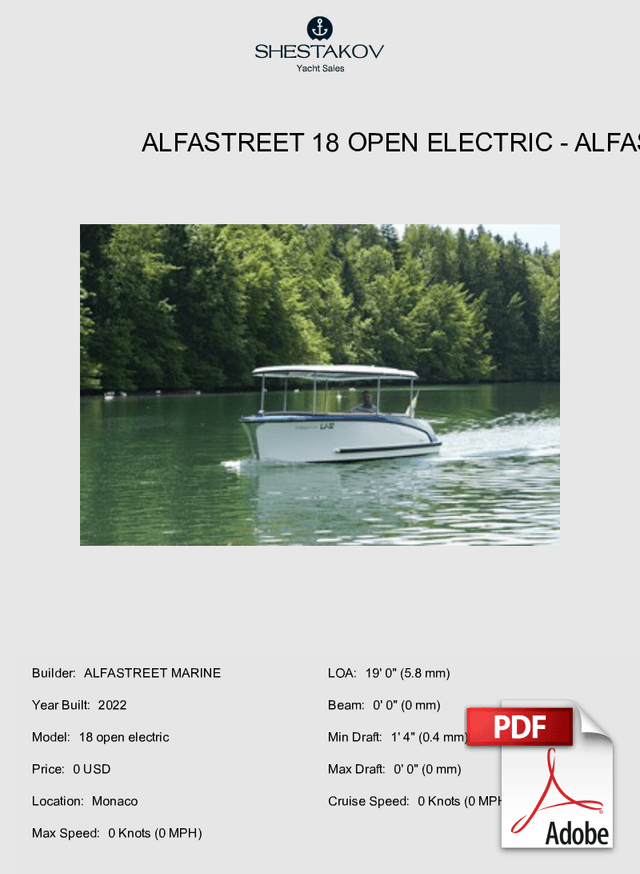 Alfastreet 18 open electric - 18 open electric - 2022