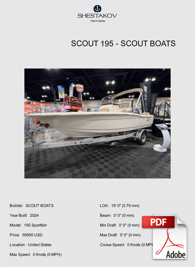 Scout 195 - 195 Sportfish - 2024