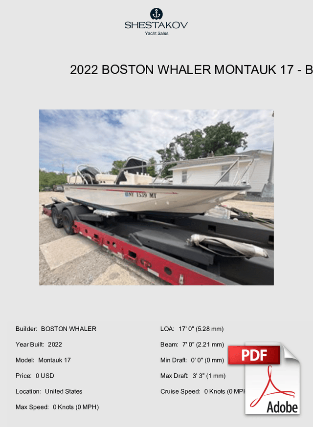 2022 Boston Whaler Montauk 17 - Montauk 17 - 2022