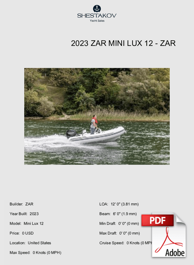 2023 Zar Mini Lux 12 - Mini Lux 12 - 2023