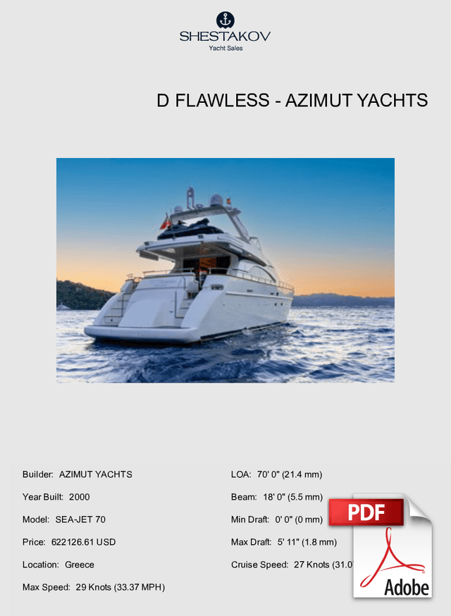 D FLAWLESS - SEA-JET 70 - 2000