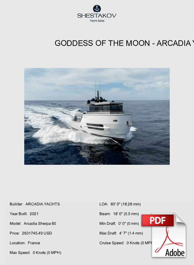 GODDESS OF THE MOON - Arcadia Sherpa 60 - 2021