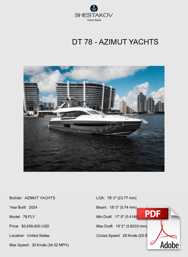 DT 78 - 78 FLY - 2024