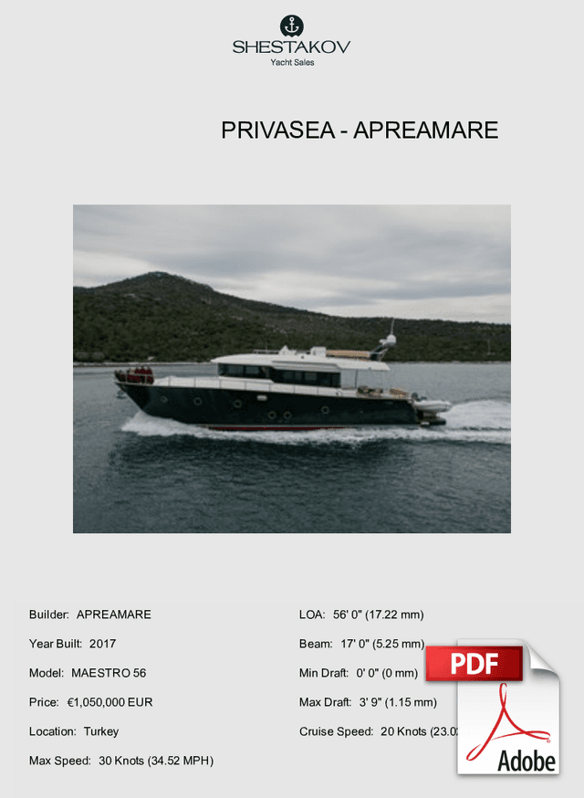 PRIVASEA - MAESTRO 56 - 2017