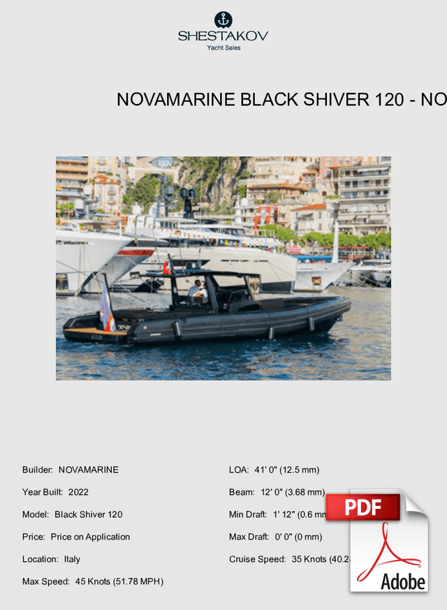 Novamarine Black Shiver 120 - Black Shiver 120 - 2022