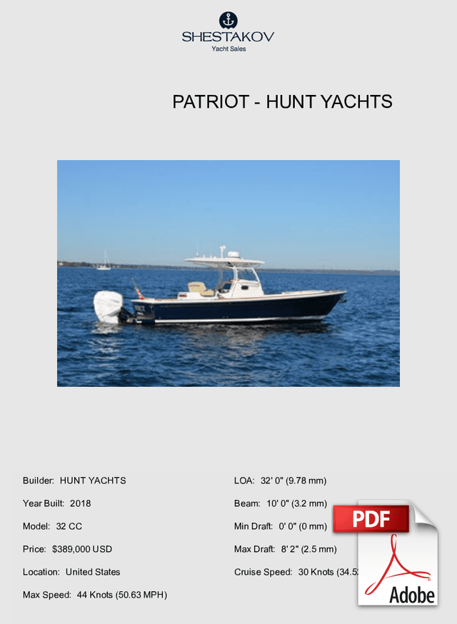 PATRIOT - 32 CC - 2018