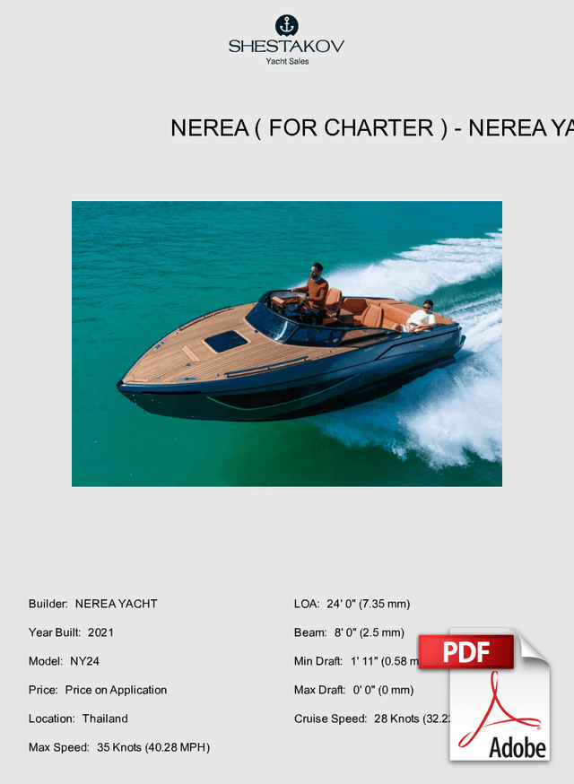 Nerea ( for charter ) - NY24 - 2021