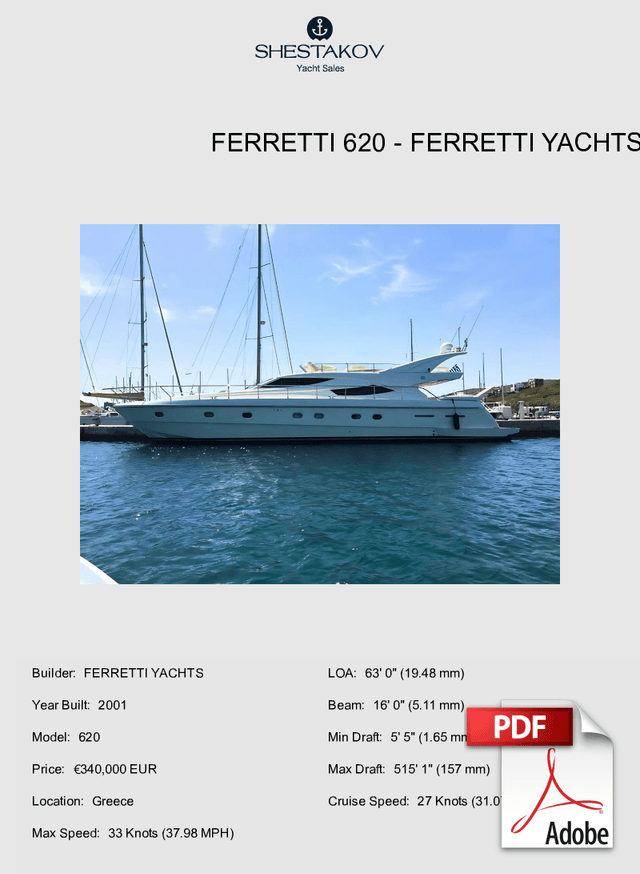 Ferretti 620 - 620 - 2001