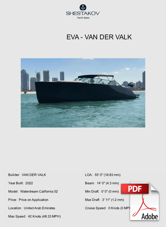 EVA - Waterdream California 52 - 2022