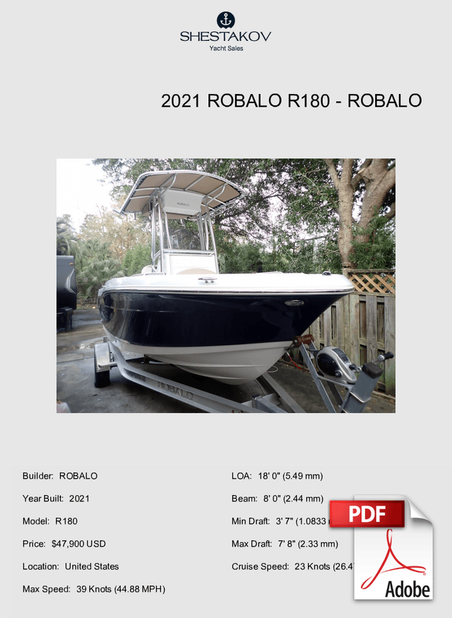 2021 Robalo R180 - R180 - 2021