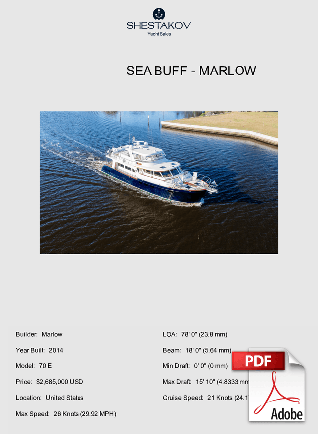 SEA BUFF - 70 E - 2014