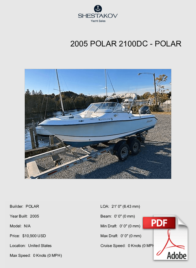 2005 POLAR 2100DC - N/A - 2005