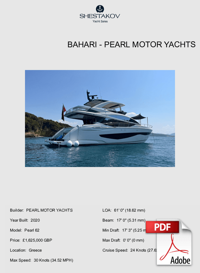 BAHARI - Pearl 62 - 2020