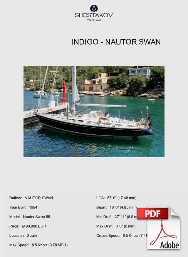 INDIGO - Nautor Swan 55 - 1994