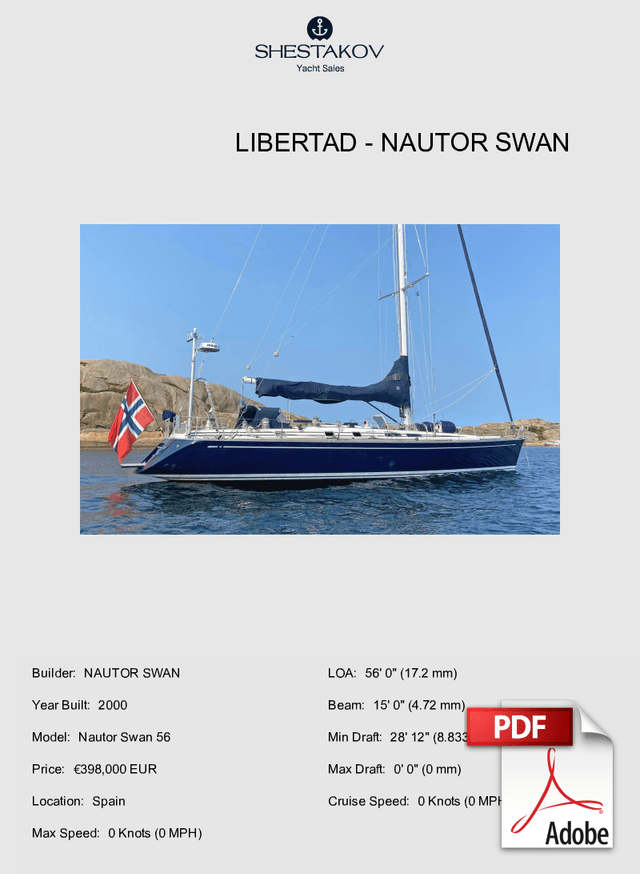 LIBERTAD - Nautor Swan 56 - 2000