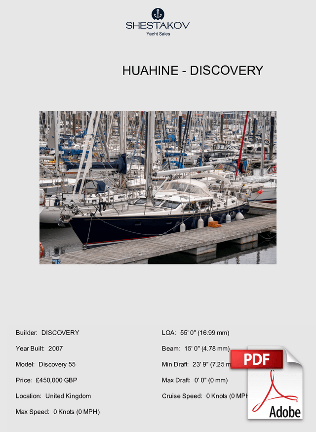 HUAHINE - Discovery 55 - 2007