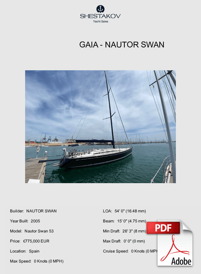 GAIA - Nautor Swan 53 - 2005