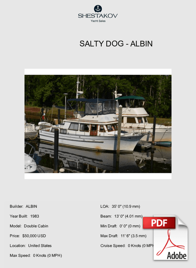 Salty Dog - Double Cabin - 1983